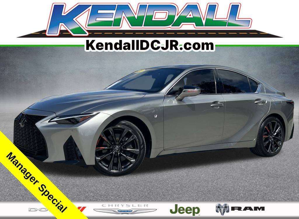 2022 Lexus IS IS 350 F SPORT — Sedan — 27,382 mi — Miami, FL