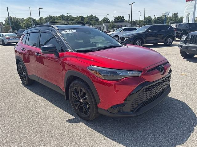2025 Toyota Corolla Cross Hybrid Nightshade Edition — SUV — 4,188 mi — Evansville, IN