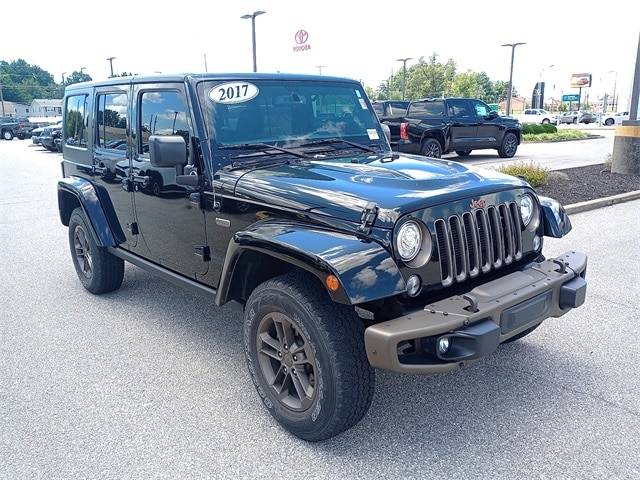 2017 Jeep Wrangler 75th Anniversary — SUV — 101,300 mi — Evansville, IN