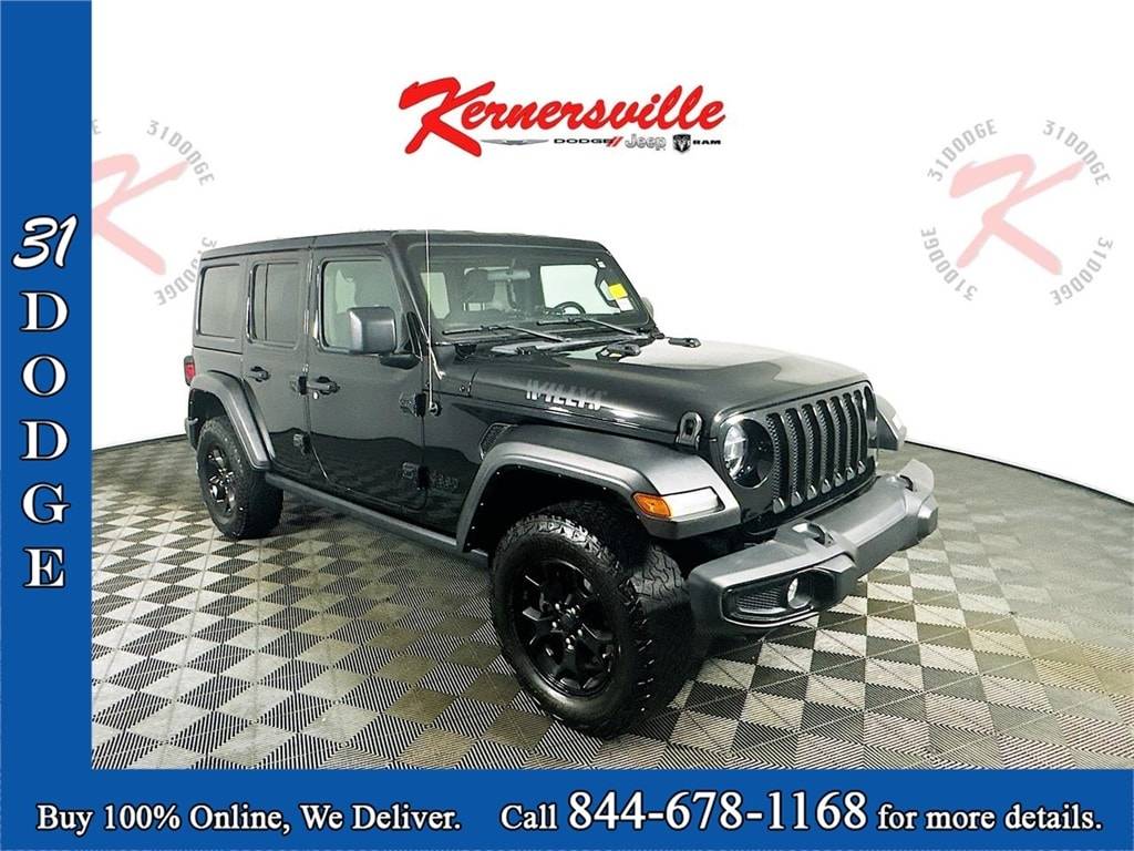 2022 Jeep Wrangler Willys — SUV — 81,970 mi — Kernersville, NC