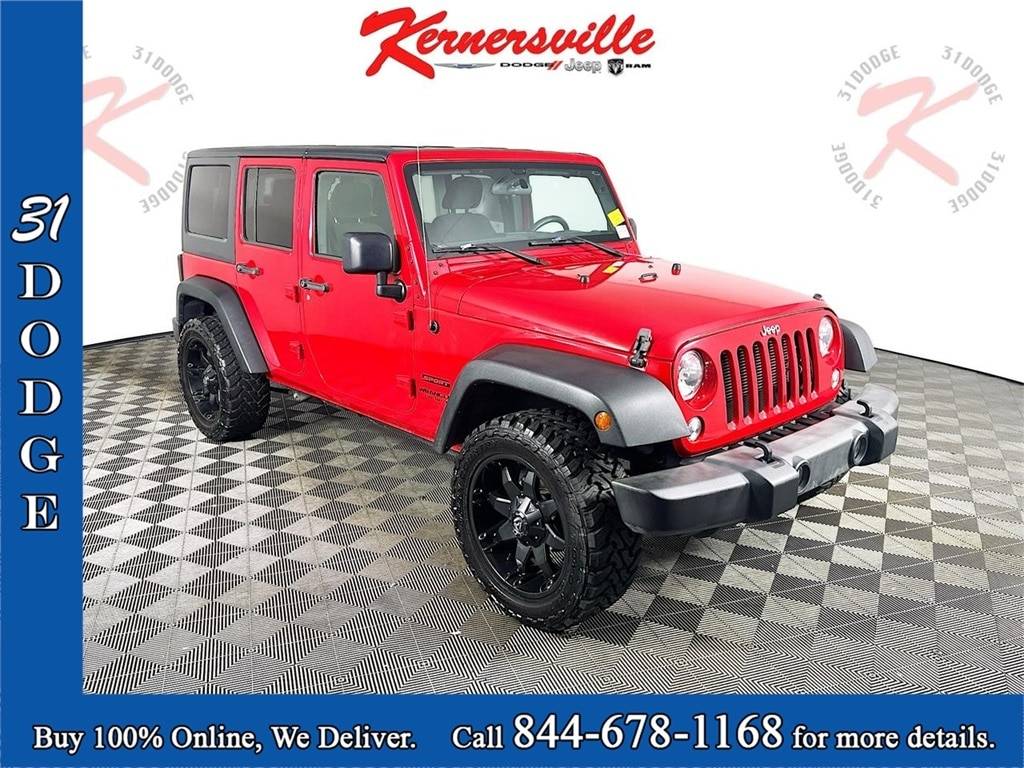 2017 Jeep Wrangler Sport — SUV — 66,638 mi — Kernersville, NC