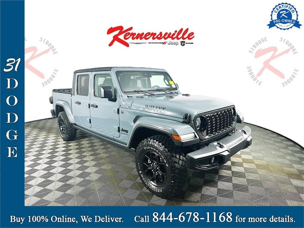 2024 Jeep Gladiator Willys — Pickup Truck — 29,802 mi — Kernersville, NC