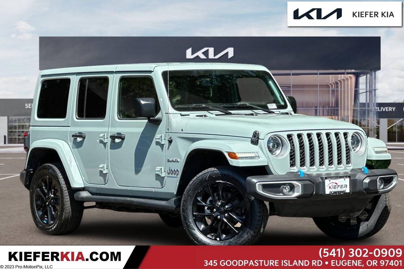 2023 Jeep Wrangler Sahara 4xe — SUV — 55,386 mi — Eugene, OR