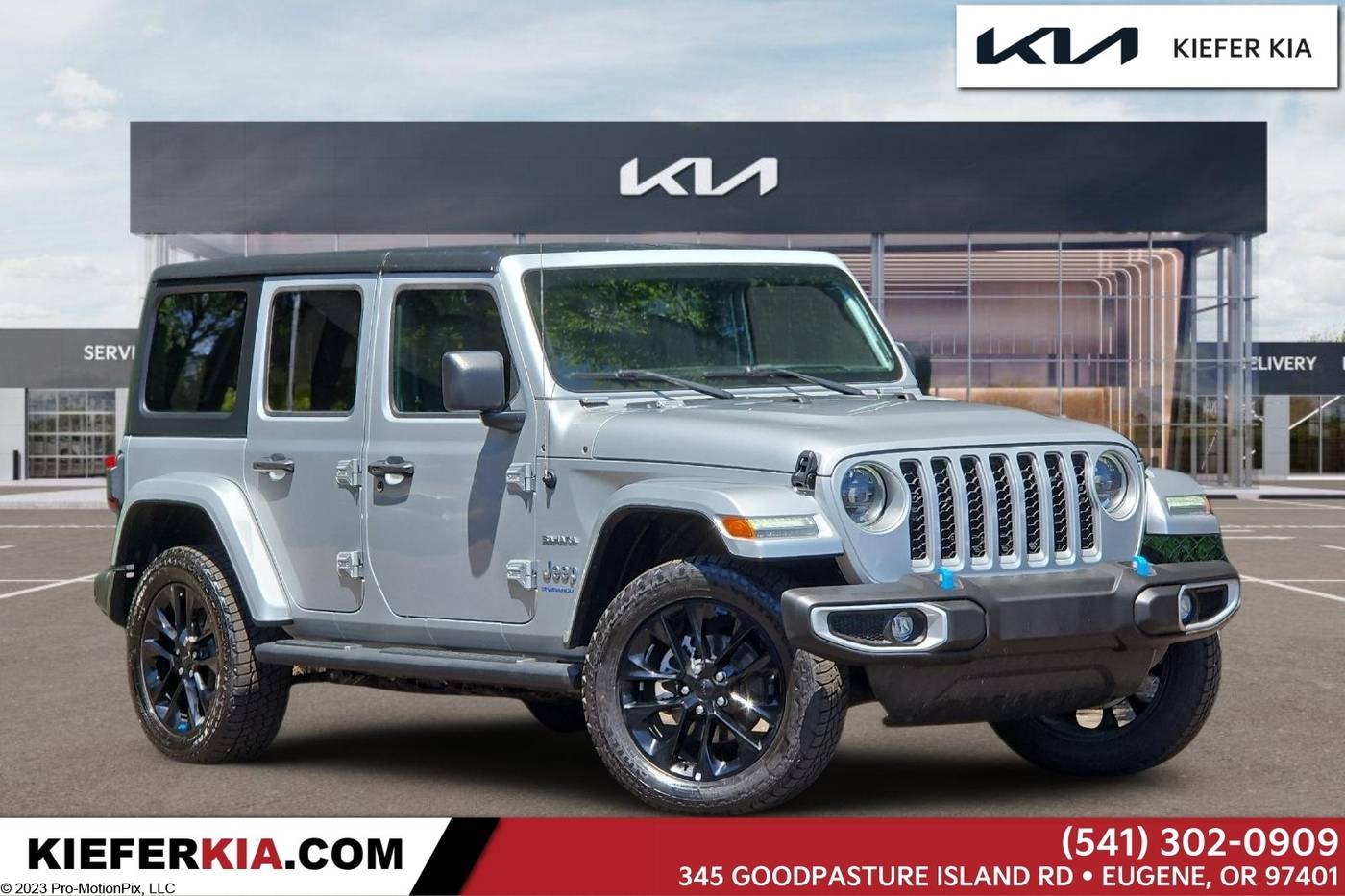 2023 Jeep Wrangler Sahara 4xe — SUV — 44,268 mi — Eugene, OR