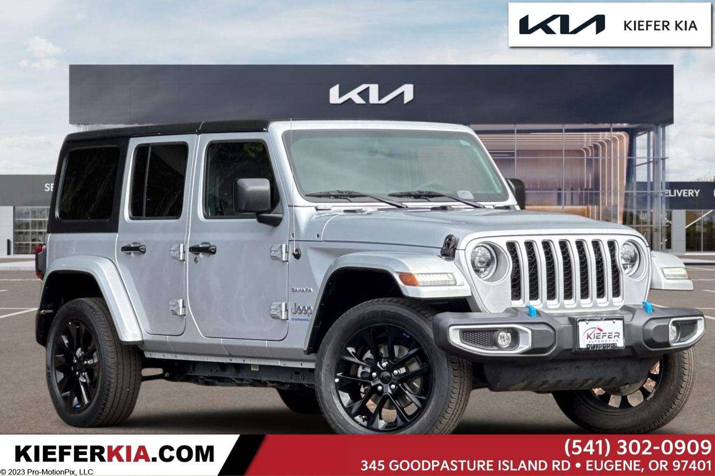 2023 Jeep Wrangler Sahara 4xe — SUV — 40,093 mi — Eugene, OR
