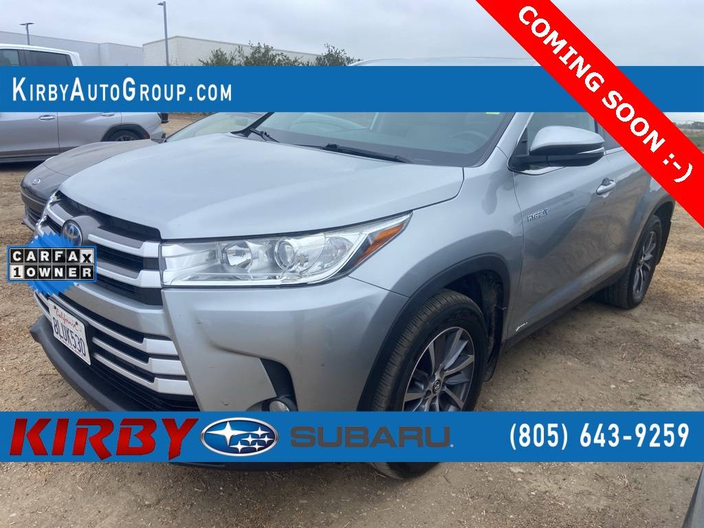 2019 Toyota Highlander Hybrid XLE — SUV — 92,187 mi — Ventura, CA