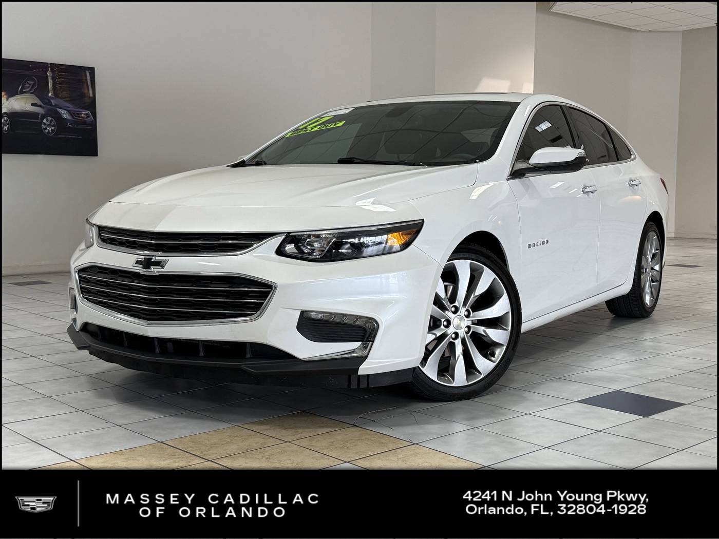 2017 Chevrolet Malibu Premier — Sedan — 36,490 mi — Orlando, FL