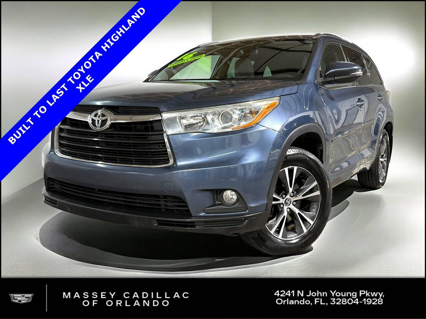 2016 Toyota Highlander XLE — SUV — 157,093 mi — Orlando, FL