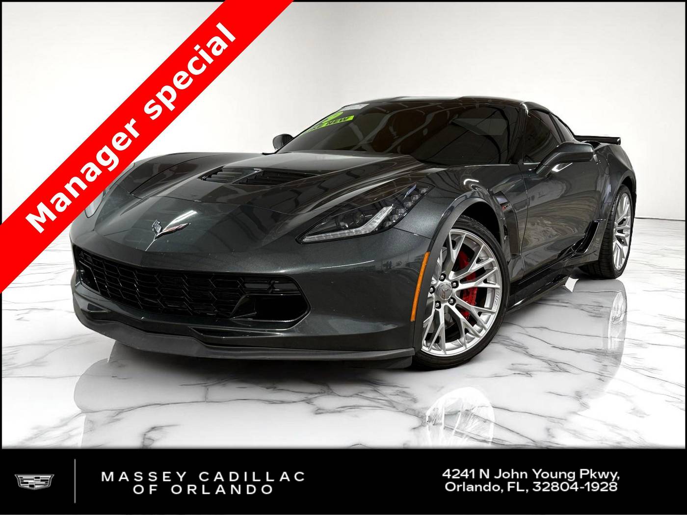 2019 Chevrolet Corvette Z06 1LZ — Coupe — 32,294 mi — Orlando, FL