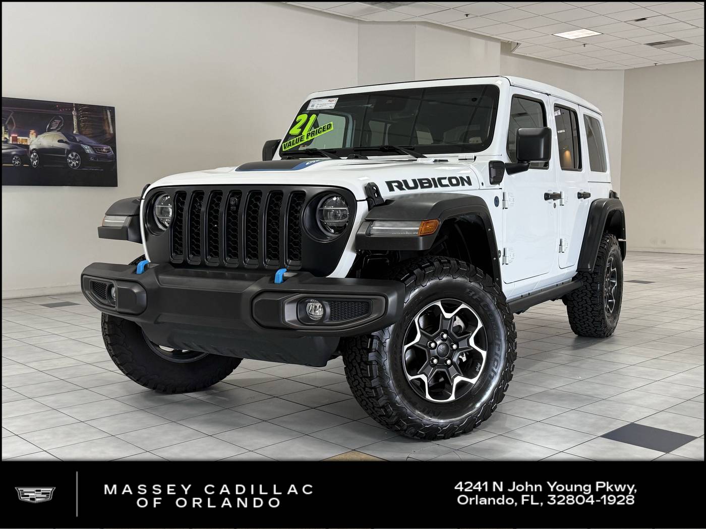 2021 Jeep Wrangler Rubicon 4xe — SUV — 63,878 mi — Orlando, FL