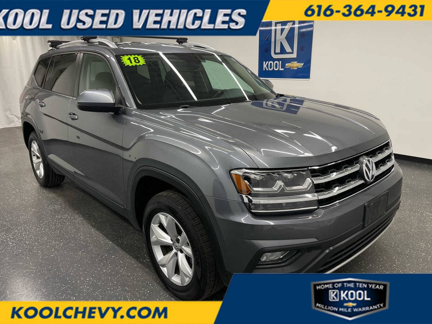 2018 Volkswagen Atlas SE — SUV — 119,270 mi — Grand Rapids, MI