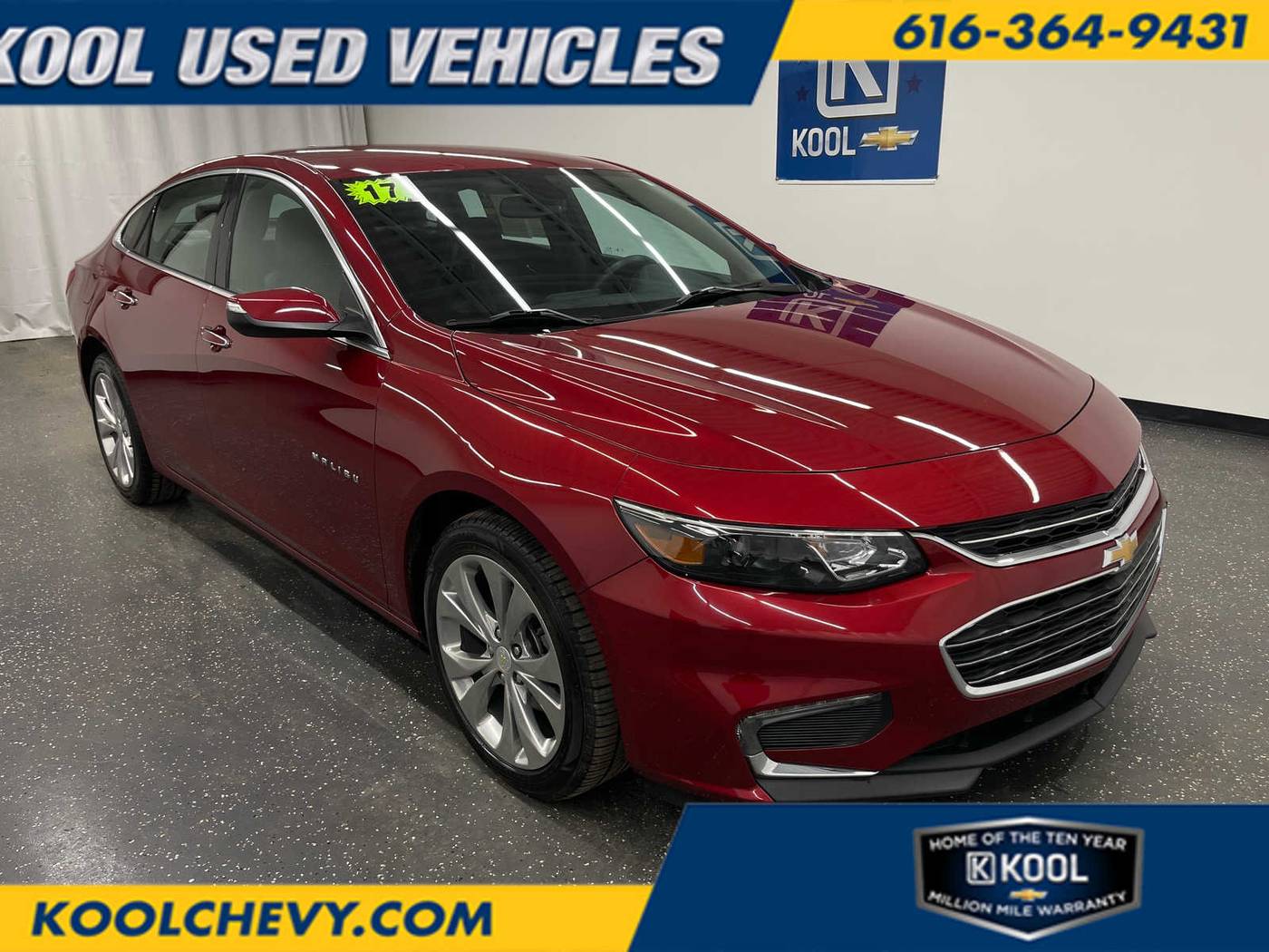 2017 Chevrolet Malibu Premier — Sedan — 77,417 mi — Grand Rapids, MI