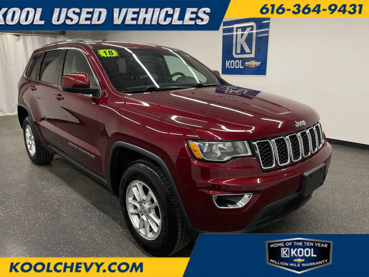 2018 Jeep Grand Cherokee Laredo E — SUV — 115,630 mi — Grand Rapids, MI