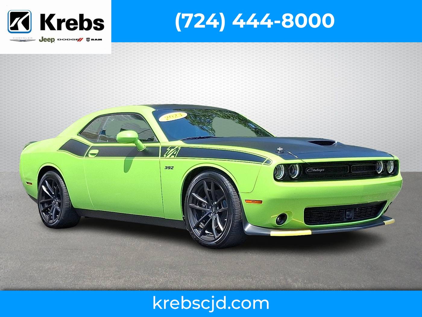 2023 Dodge Challenger R/T Scat Pack — Coupe — 186 mi — Gibsonia, PA