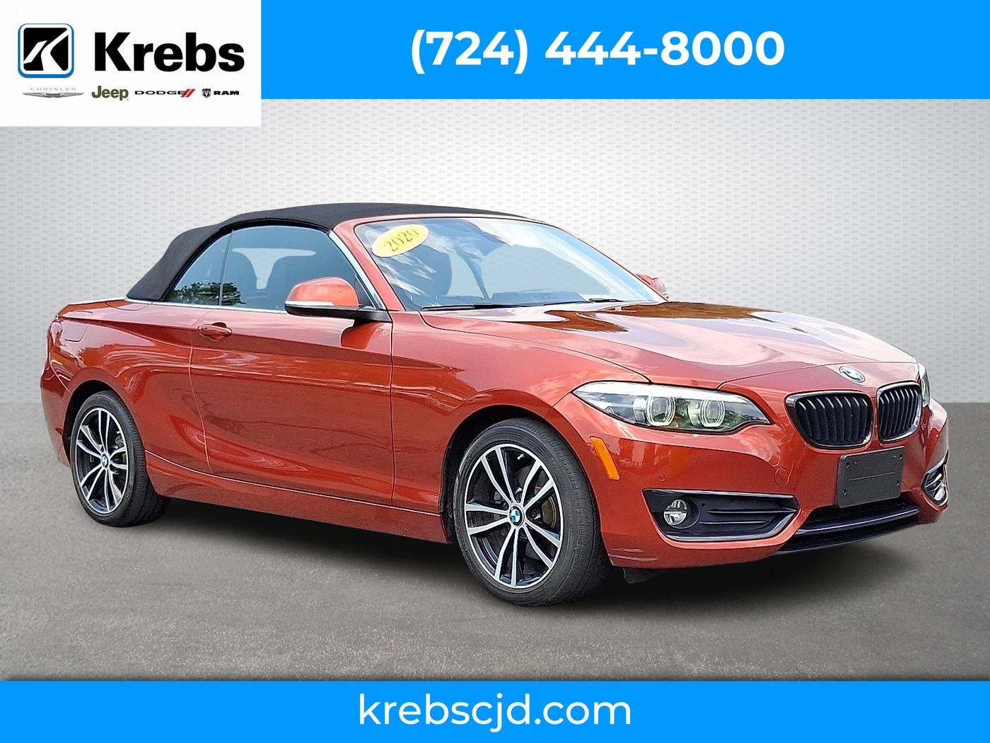 2020 BMW 2 Series 230i — Convertible — 26,737 mi — Gibsonia, PA