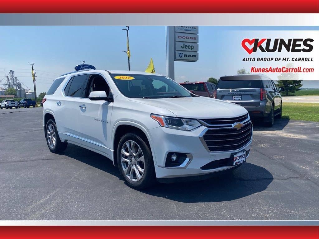 2018 Chevrolet Traverse Premier — SUV — 100,272 mi — Mount Carroll, IL