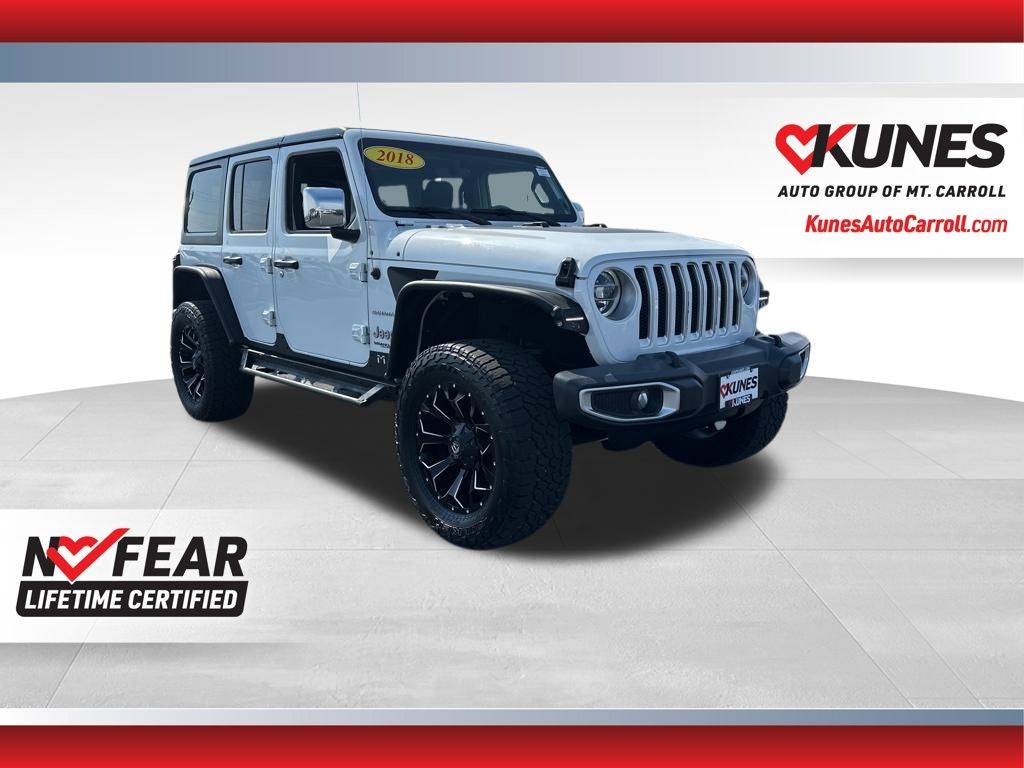 2018 Jeep Wrangler Sahara — SUV — 76,744 mi — Mount Carroll, IL