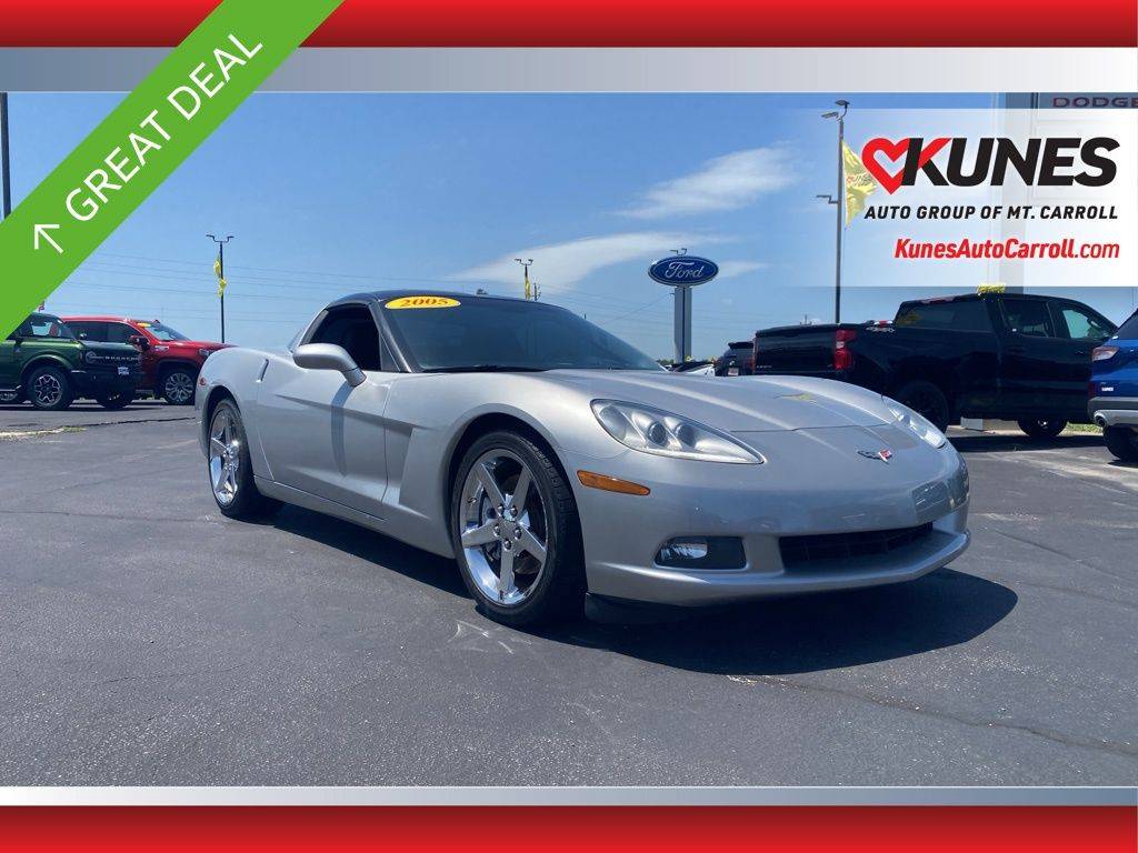 2005 Chevrolet Corvette Base — Coupe — 73,458 mi — Mount Carroll, IL