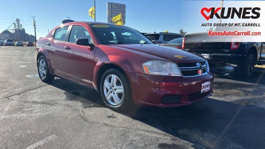 2014 Dodge Avenger SE — Sedan — 138,038 mi — Mount Carroll, IL