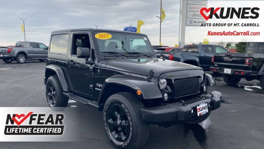 2017 Jeep Wrangler Sahara — SUV — 76,339 mi — Mount Carroll, IL
