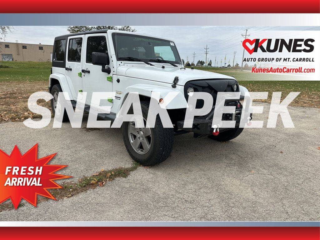 2014 Jeep Wrangler Sahara — SUV — 135,774 mi — Mount Carroll, IL