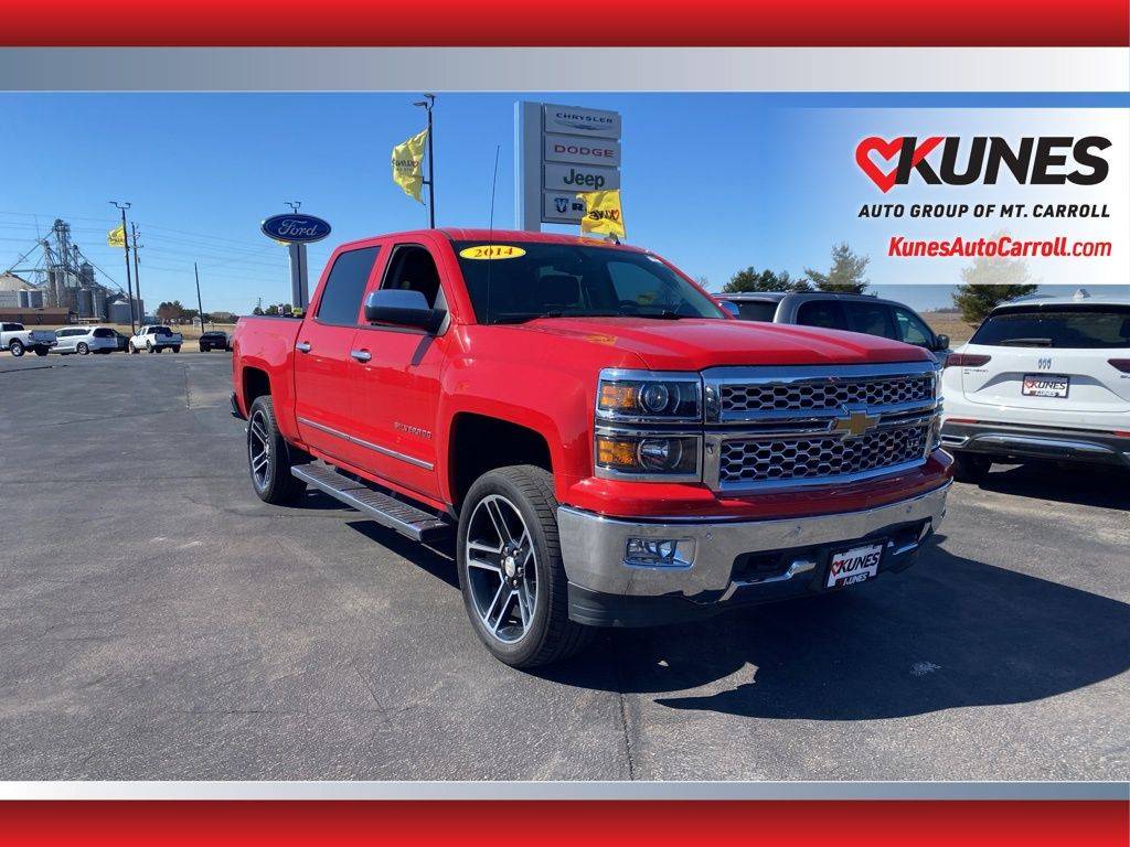 2014 Chevrolet Silverado 1500 LTZ — Pickup Truck — 98,088 mi — Mount Carroll, IL