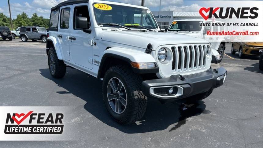 2023 Jeep Wrangler Sahara — SUV — 33,157 mi — Mount Carroll, IL