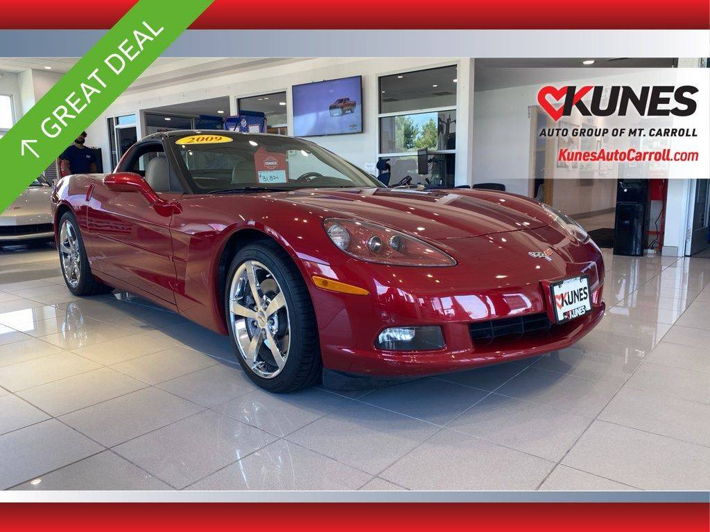 2009 Chevrolet Corvette 3LT — Coupe — 25,939 mi — Mount Carroll, IL