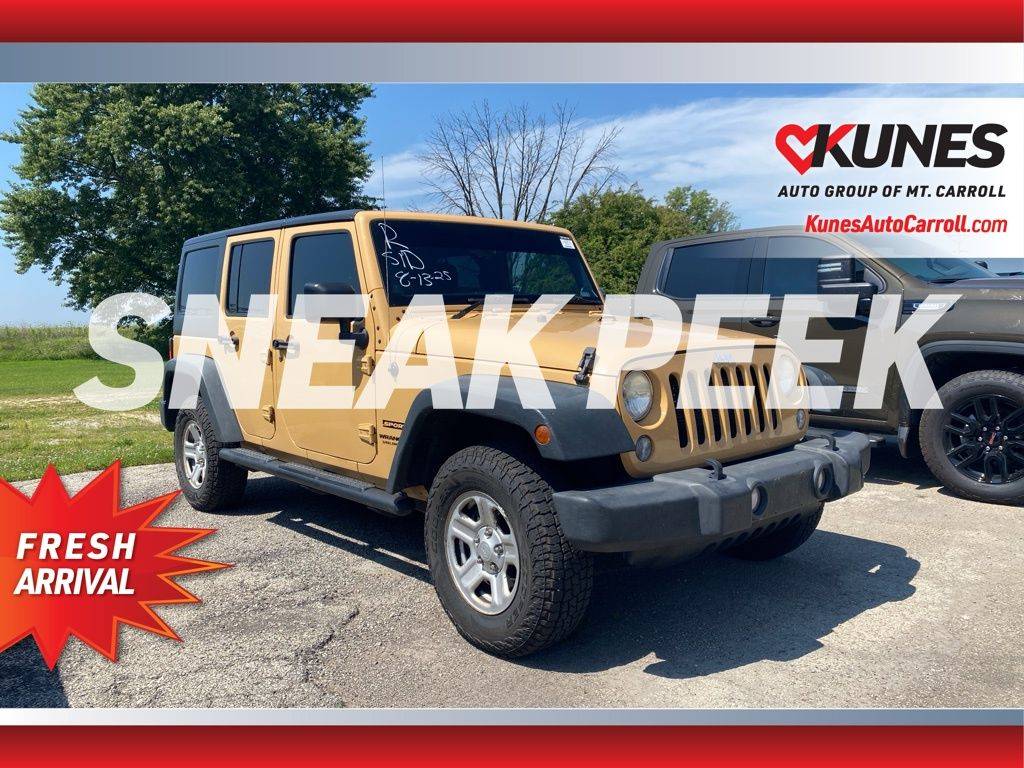 2014 Jeep Wrangler Sport RHD — SUV — 78,306 mi — Mount Carroll, IL