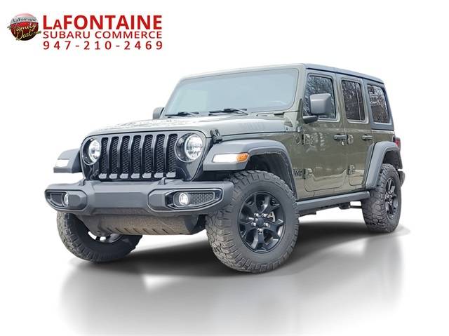 2021 Jeep Wrangler Willys Sport — SUV — 48,375 mi — Commerce Township, MI