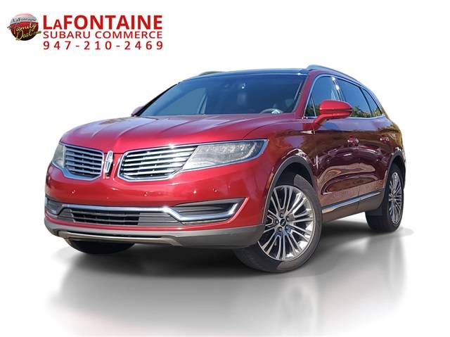 2017 Lincoln MKX Reserve — SUV — 92,280 mi — Commerce Township, MI