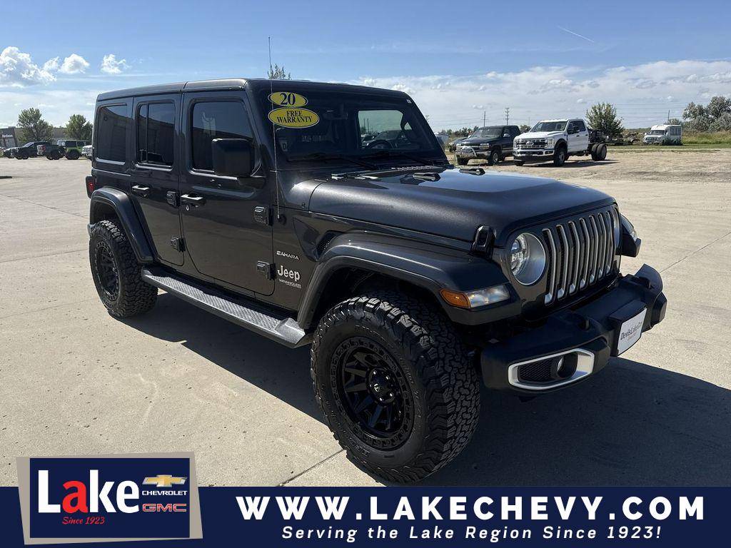 2020 Jeep Wrangler Sahara — SUV — 87,404 mi — Devils Lake, ND