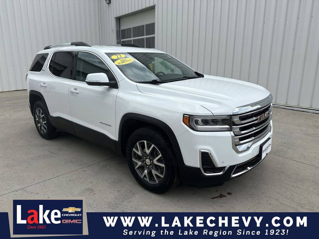 2022 GMC Acadia SLE — SUV — 30,150 mi — Devils Lake, ND