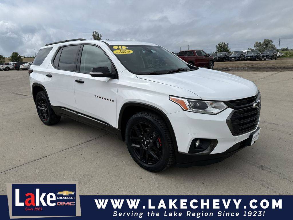 2021 Chevrolet Traverse Premier — SUV — 69,437 mi — Devils Lake, ND