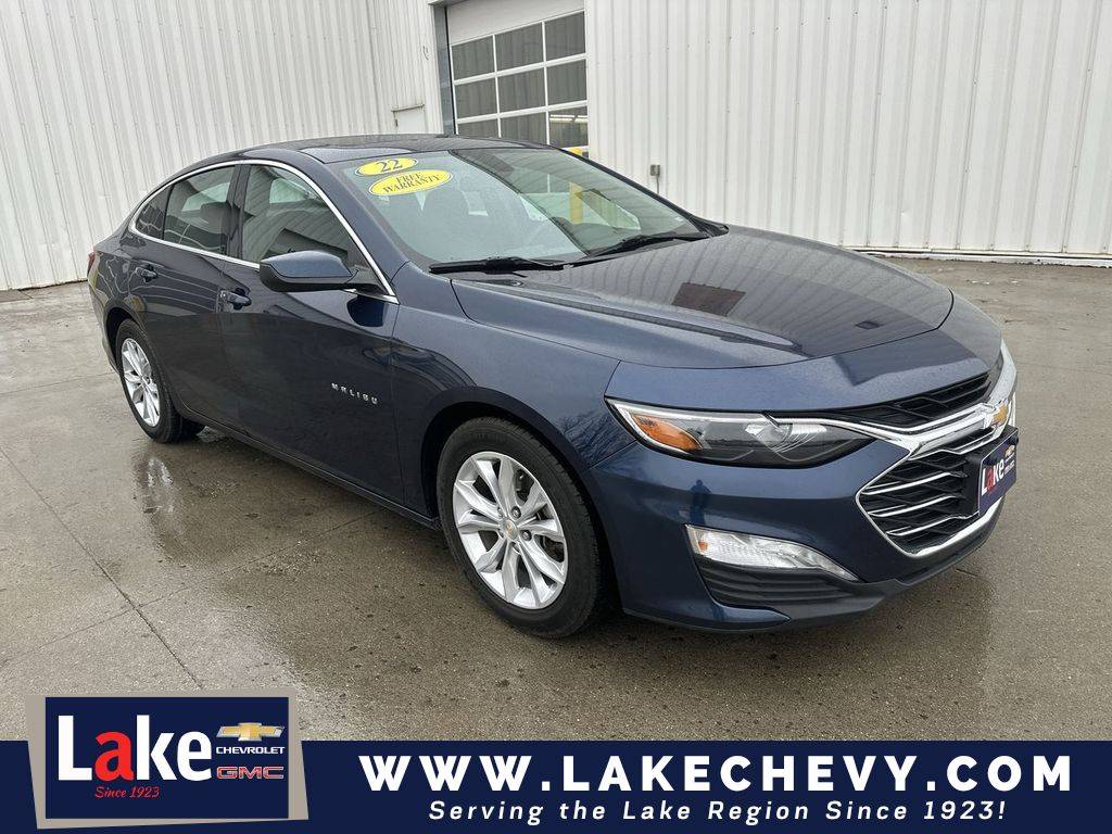 2022 Chevrolet Malibu LT — Sedan — 61,366 mi — Devils Lake, ND