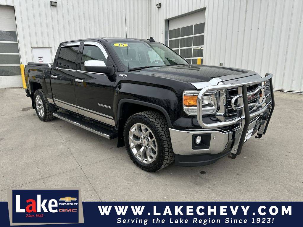 2015 GMC Sierra 1500 SLT — Pickup Truck — 132,065 mi — Devils Lake, ND
