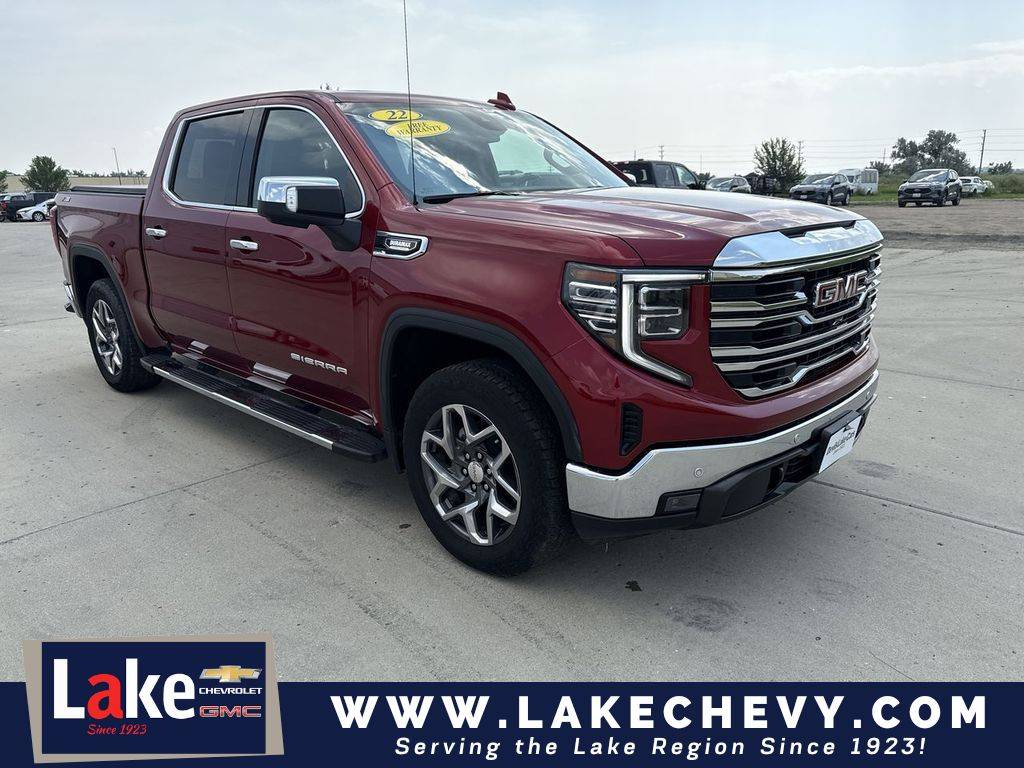 2022 GMC Sierra 1500 SLT — Pickup Truck — 23,673 mi — Devils Lake, ND