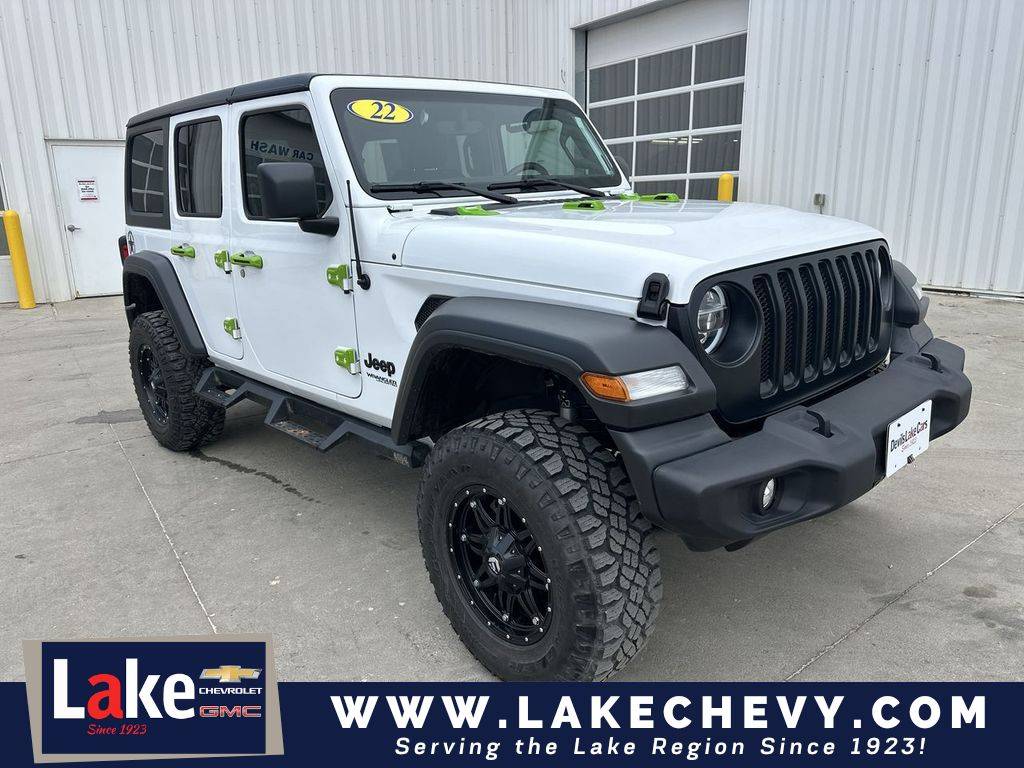 2022 Jeep Wrangler Sport S — SUV — 9,347 mi — Devils Lake, ND
