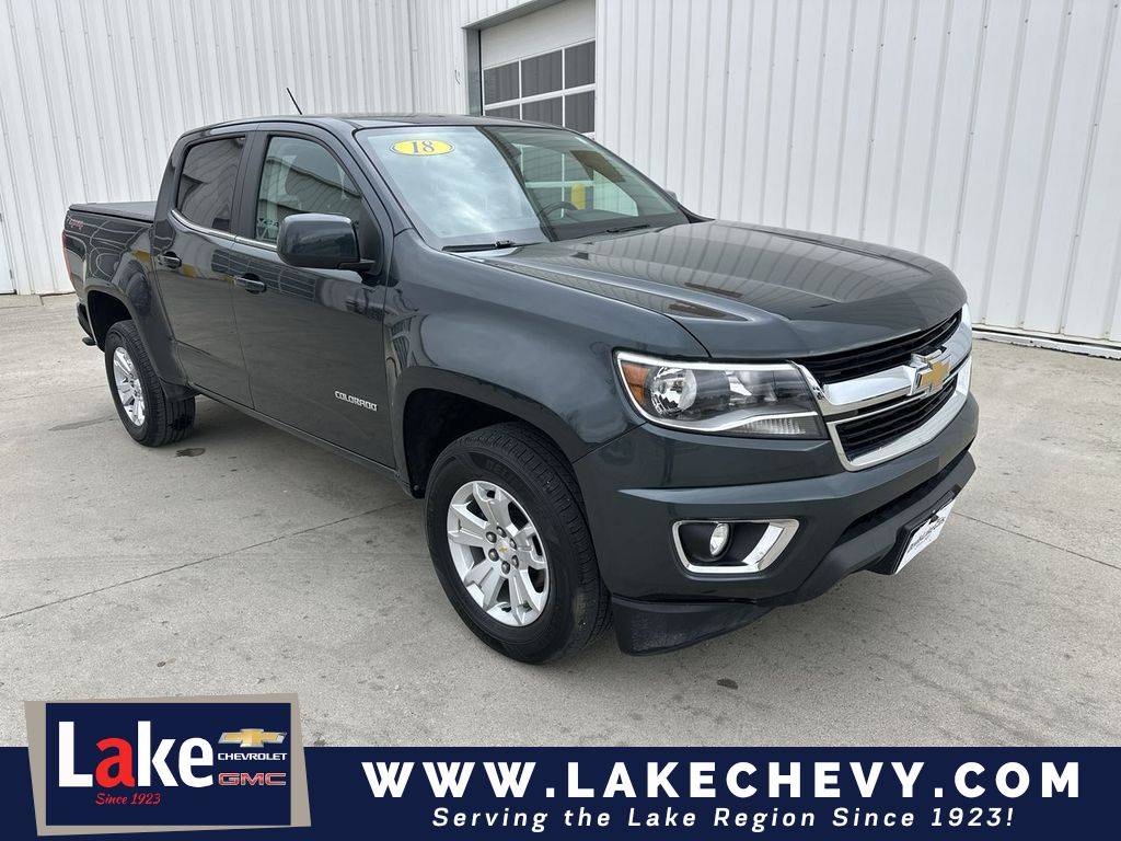2018 Chevrolet Colorado LT — Pickup Truck — 65,477 mi — Devils Lake, ND