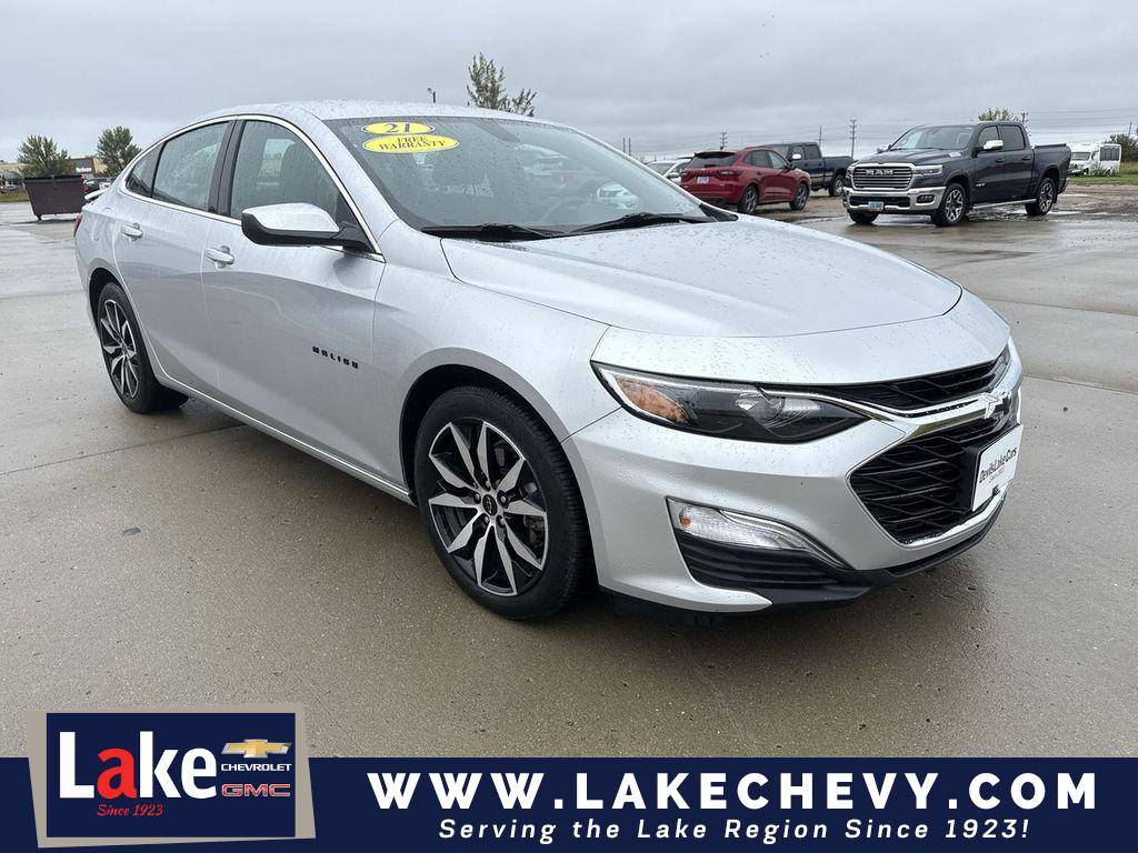 2021 Chevrolet Malibu RS — Sedan — 63,431 mi — Devils Lake, ND
