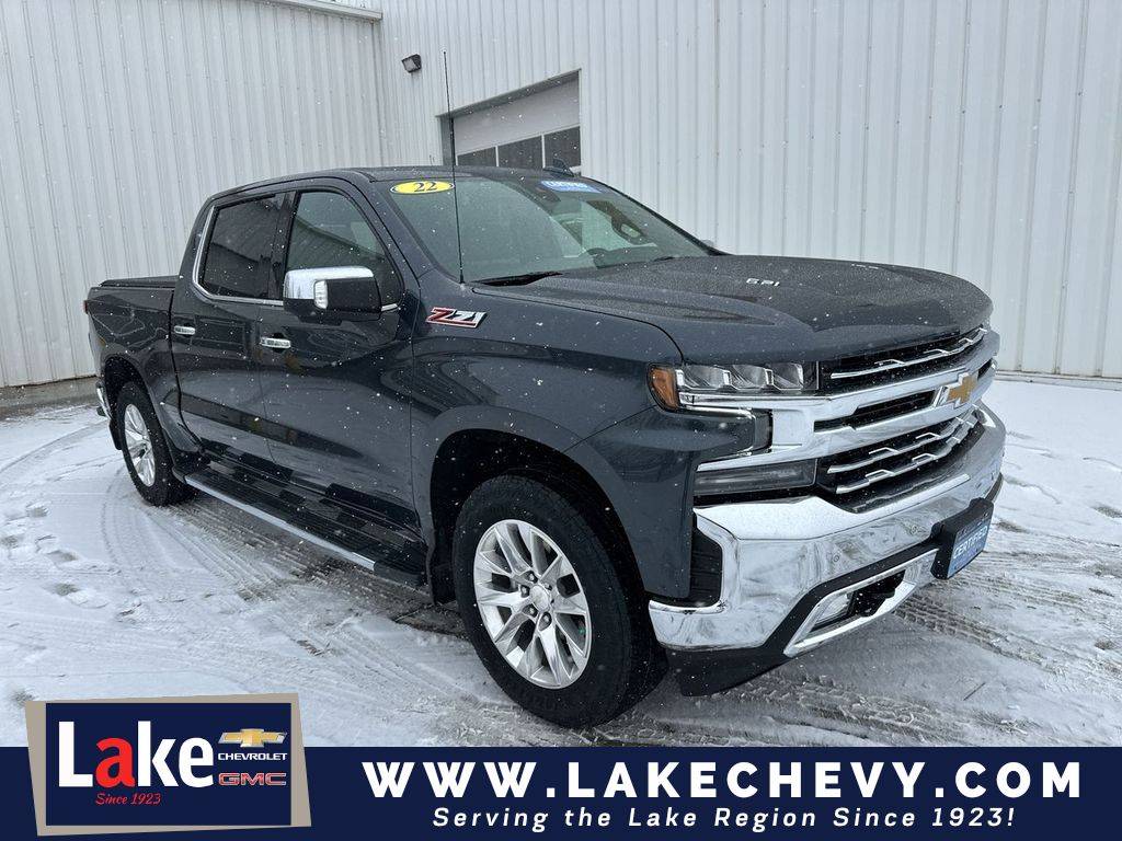 2022 Chevrolet Silverado 1500 LTD LTZ — Pickup Truck — 22,845 mi — Devils Lake, ND