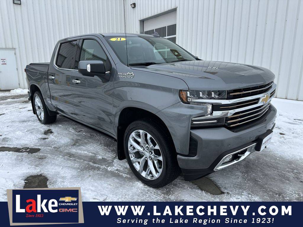 2021 Chevrolet Silverado 1500 High Country — Pickup Truck — 53,249 mi — Devils Lake, ND