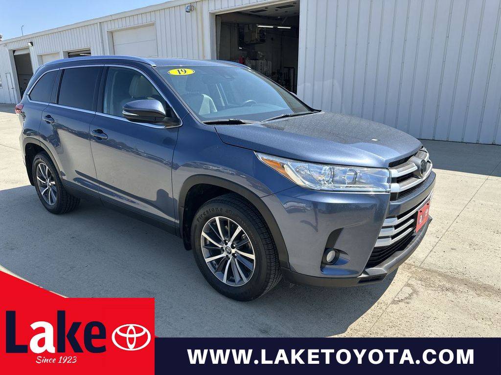 2019 Toyota Highlander XLE — SUV — 42,533 mi — Devils Lake, ND