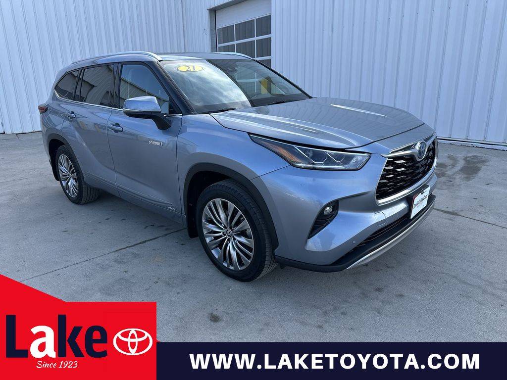 2021 Toyota Highlander Hybrid Platinum — SUV — 50,125 mi — Devils Lake, ND