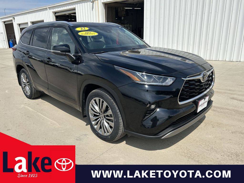 2022 Toyota Highlander Platinum — SUV — 23,341 mi — Devils Lake, ND