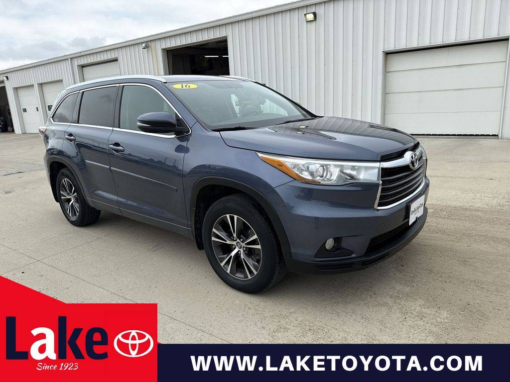 2016 Toyota Highlander XLE — SUV — 72,247 mi — Devils Lake, ND