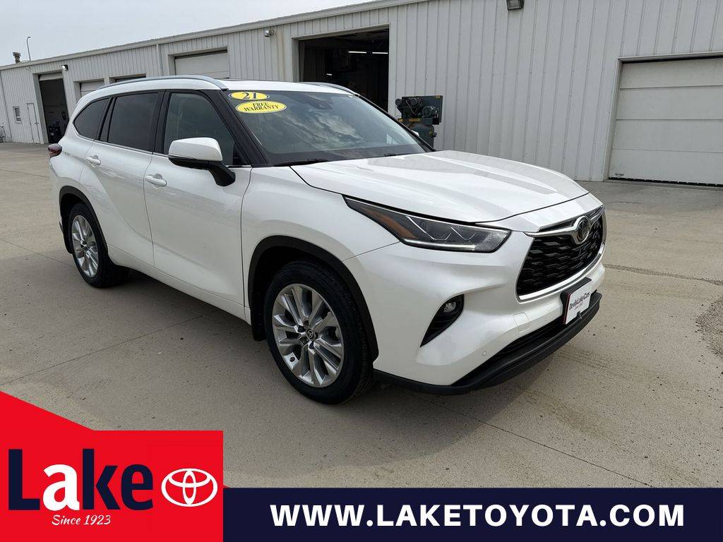 2021 Toyota Highlander Limited — SUV — 46,267 mi — Devils Lake, ND