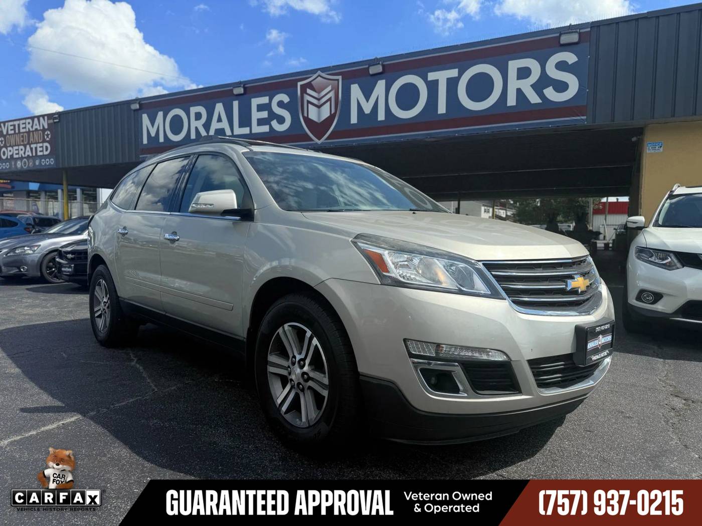 2017 Chevrolet Traverse LT — SUV — 117,625 mi — Norfolk, VA