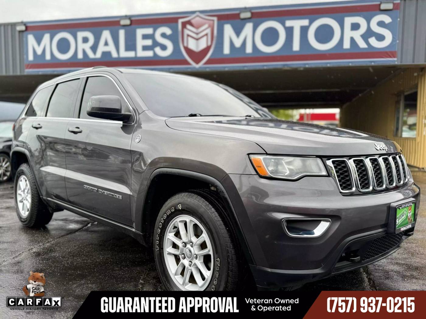 2018 Jeep Grand Cherokee Laredo E — SUV — 135,617 mi — Norfolk, VA