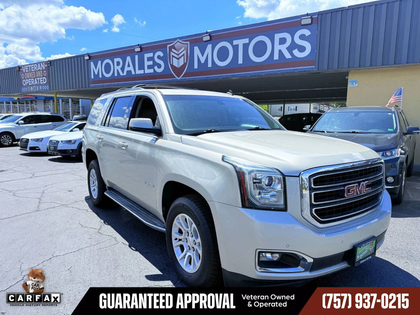2015 GMC Yukon SLE — SUV — 128,904 mi — Norfolk, VA